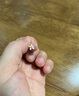 念芙999純銀小菊花耳釘耳飾足銀25新款女簡約文藝氣質(zhì)設計感耳骨釘 S999足銀【小菊花】禮盒裝 曬單實拍圖
