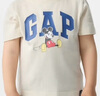 GAP男幼童2025春季新款棉質(zhì)米奇印花logo短袖T恤上衣美版744760 曬單實(shí)拍圖
