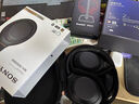 索尼（SONY） WH-1000XM4智能降噪無線藍(lán)牙耳機(jī) 頭戴式Hi-Res高解析度降噪立體聲耳麥 智能免摘對話高清通話 黑色 曬單實(shí)拍圖