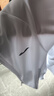 李寧（LI-NING）羽毛球服男女同款長(cháng)款運動(dòng)套裝跑步健身衛衣 標準白 L  曬單實(shí)拍圖