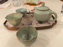 周澤堂 高端汝窯茶杯 景德鎮(zhèn)純手工高檔主人杯單杯汝瓷陶瓷功夫茶具禮盒 澹雅杯80ml 曬單實(shí)拍圖