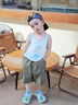 babycrayon2025新款獅子考拉diy鞋花兒童洞洞鞋男寶女童戶外室內(nèi)包頭涼拖鞋 灰色【考拉】 18 cm內(nèi)長【180】適合28-29腳 曬單實拍圖