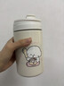 USER JOY新款小狗保溫杯子高顏值316不銹鋼吸管杯夏季保冷冰霸杯可愛學(xué)生 白色小財迷雙飲保溫杯500ML 單杯+送隔熱杯套 曬單實拍圖