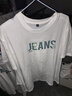 JEANSWEST LIFE真維斯短袖t恤男女情侶款大碼寬松重磅半袖中性風潮流純棉體恤潮 曬單實拍圖
