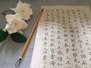 湖穎 灰色80*120cm 毛氈彩色水洗書法毛筆字練字桌布墊柔軟可清洗耐臟國畫大畫氈羊毛書畫氈學(xué)生布?xì)?曬單實(shí)拍圖