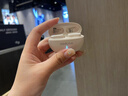 聯(lián)想創(chuàng)新短柄藍牙耳機半入耳式真無線HIFI音樂高音質(zhì)藍牙5.3通話降噪運動耳機適用于蘋果華為安卓 米白【游戲低延遲+迷你短柄】 曬單實拍圖