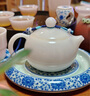 鎮(zhèn)師傅仿古泥青花瓷壺承青花八寶陶瓷干泡臺(tái)家用茶托盤復(fù)古小號(hào)儲(chǔ)水茶盤 高白泥壺承【青花八寶】簡(jiǎn)裝 曬單實(shí)拍圖