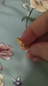 賽菲爾黃金戒指足金999.9滿天星閃耀車花女戒 活口戒指 約2.7克 曬單實(shí)拍圖