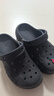 卡駱馳crocs貝雅云彩女士洞洞鞋戶外休閑鞋|208186 黑色-001(含智必星) 36 (230mm) 37 曬單實拍圖