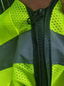 境潤駕校教練反光馬甲工作服定制logo交通施工地安全背心網(wǎng)眼工裝馬夾 A款【網(wǎng)狀反光】熒光綠 均碼 曬單實(shí)拍圖