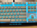 外星人（Alienware）AW510K 游戲機械鍵盤有線鍵盤 家用機械矮紅軸 高端電競RGB外設(shè)送男友送女友白色 曬單實拍圖