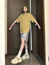 CAOP草牌男士洞洞鞋戶外運(yùn)動(dòng)夏季防滑防臭涼拖鞋男包頭海邊沙灘鞋 曬單實(shí)拍圖