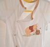 迪士尼嬰兒衣服新生兒夏季薄款連體衣寶寶內(nèi)衣貼身睡衣 維尼2件  59cm  曬單實(shí)拍圖
