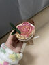 鹿色迷你小花束香皂花仿真永生花玫瑰花畢業(yè)禮物小清新裝飾精致伴手禮 【口袋浪漫粉玫瑰一束】 1支 曬單實(shí)拍圖