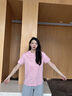 金利來(lái)【臺(tái)球運(yùn)動(dòng)系列】短袖T恤女斯諾克桌球中八三防抗菌圓領(lǐng)夏季新款 粉紅色-11 M 曬單實(shí)拍圖
