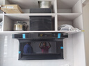 海爾（Haier）變頻抽油煙機 27立方大吸力頂側底三吸煙機 家用煙灶套裝 煙機燃氣灶套裝組合廚房7字型 EC729UD 【兩件套】聚能天然氣灶Q2BE56+旗艦煙機 曬單實拍圖