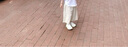 基諾浦（ginoble）學(xué)步鞋18個(gè)月-5歲男女兒童25年夏季透氣機(jī)能鞋GW1721亮白/淡綠 曬單實(shí)拍圖
