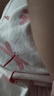顆粒熊嬰兒衣服夏季薄款寶寶短袖純棉連體衣新生兒百天外出服 粉色73 曬單實拍圖