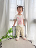 歐孕（OUYUN）學(xué)步鞋嬰幼兒透氣網(wǎng)面夏鞋寶寶涼鞋機能鞋 小櫻桃粉  21  曬單實拍圖