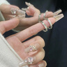 MZMZ鉑金戒指男PT950白金鉆戒情侶結訂婚對戒情人節(jié)七夕禮物送女友 當/次日達-輕奢共度愛河情侶對戒 曬單實拍圖
