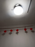 惠普普瑞護眼LED隱形扇葉餐廳遙控調(diào)光一體吊扇風扇燈中山燈具包安裝 曬單實拍圖