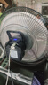 林邊防水太陽能風(fēng)扇家用充電坐地扇大風(fēng)力戶外野釣宿舍露營便攜式移動(dòng)風(fēng)扇工業(yè)大尺寸可充電趴地扇 【防水】16寸23400毫安+太陽能板 曬單實(shí)拍圖