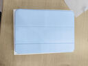 RBP適用2025新款ipad11/10保護(hù)殼A16芯片10代平板保護(hù)套【全包硅膠防摔軟殼·經(jīng)典三折款】白冰色 曬單實(shí)拍圖