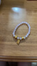 中國(guó)黃金（CHINA GOLD）四葉草黃金轉(zhuǎn)運(yùn)珠男女款99足金DIY配件七夕情人節(jié)禮物送女朋友 足金四葉草轉(zhuǎn)運(yùn)珠約0.23g【單轉(zhuǎn)運(yùn)珠】【紀(jì)念品】 曬單實(shí)拍圖