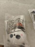 俏羽黑白卡新生兒0-3月視覺激發(fā)專注力追視彩色玩具 【3件套小熊貓】小沙錘+小鈴鐺+ 曬單實(shí)拍圖