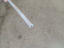 德力西電線RVV電纜線2/3芯國標紫1.5 2.5 4平方電源軟/硬護套線 國標足米 BVVB硬線白色（扁護套) 2芯 1平方毫米 1m 曬單實拍圖