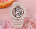 卡西歐（CASIO）手表女BABY-G運(yùn)動(dòng)學(xué)生電子日韓表禮盒款送女友BA-110XCP-4 曬單實(shí)拍圖
