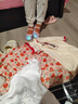芭比童鞋春秋兒童皮鞋女童亮片水晶鞋配禮服公主鞋DA6072 粉色 32碼  曬單實(shí)拍圖