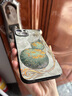 魔巖金絲葫蘆適用蘋果16手機(jī)殼iPhone16promax女新款中國風(fēng)15鏡頭全包14Pro保護(hù)套高檔皮紋輕薄男女 皮紋殼-金絲咖葫蘆-贈(zèng)短棕繩 蘋果16ProMax 曬單實(shí)拍圖