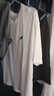耐克(NIKE)春夏男短袖T恤 純棉 運(yùn)動休閑 經(jīng)典簡約 AR4999-101 白2XL 曬單實(shí)拍圖