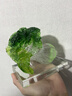 琉璃玉石工藝品翡翠大白菜百財(cái)擺件客廳裝飾招財(cái)高檔輕奢定制禮品 百財(cái)如意（中號(hào)） 贈(zèng)送高檔水晶底座 曬單實(shí)拍圖