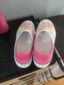 Skechers斯凱奇童鞋一腳蹬洞洞鞋女童涼鞋夏中大童沙灘鞋兒童拖鞋308004L 曬單實(shí)拍圖