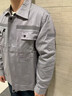 耐帝春秋高端工作服套裝男定制工裝車間汽修物業(yè)勞保服建筑工地工程服 133銀灰色 (套裝) 3XL (185) 【推薦170-190斤穿】 曬單實拍圖