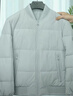 七匹狼羽絨服男裝外套男士立領(lǐng)保暖羽絨服衣服男冬裝 005(淺灰)-1D1C70108534 3XL 185/100A 曬單實(shí)拍圖