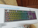 惠普（HP）K500Y真機械手感鍵盤 朋克蒸汽復古有線游戲專用吃雞筆記本電腦電競lol辦公鍵盤 黑色彩光圓帽 曬單實拍圖