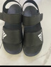 阿迪達(dá)斯 （adidas）童鞋露腳趾兒童涼鞋夏季款男童女童魔術(shù)貼軟底小大童沙灘鞋GW0344 GW0344 黑 33 碼/1uk/腳長20cm 曬單實(shí)拍圖