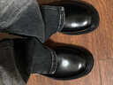 THOM WILLS厚底德比鞋男大頭cleanfit休閑圓頭商務(wù)正裝增高皮鞋男 黑色小牛皮D1821 41 /7.5碼 曬單實(shí)拍圖