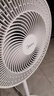 美的（Midea）【颶風(fēng)節(jié)能】七葉柔風(fēng)立式電風(fēng)扇/家用輕音落地扇/臺式小型風(fēng)扇/大風(fēng)力遙控定時搖頭風(fēng)扇 SAH35BSJ 曬單實拍圖