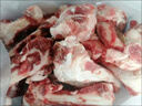 【順豐包郵】清真帶肉羊棒骨羔羊新鮮羊骨頭熬湯羊筒有骨髓多骨棒 帶肉帶骨髓羊棒骨2斤裝 曬單實拍圖
