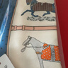 上海故事（STORY Of SHANGHAI）真絲絲巾女春夏百搭真絲小方巾領(lǐng)巾生日禮物女 騎士馬鞍海藍(lán) 曬單實(shí)拍圖