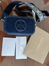 Tory Burch 湯麗柏琦 MILLER 迷你丹寧斜挎相機包TB 169246 皇家海軍藍 403 OS 曬單實(shí)拍圖