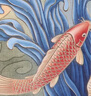 銅師傅 手工鏨刻 銅雕畫(huà)《九魚(yú)聚財之二》裝飾畫(huà) 背景畫(huà) 壁畫(huà) 曬單實(shí)拍圖