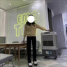 TKSY加絨牛仔褲女冬季2025年新款加厚寬松高腰闊腿褲子秋冬黑色直筒褲 黑色 -常規(guī)/款【適合160-165 加絨 26 適合86-95斤 曬單實拍圖
