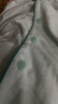 全棉時代[送女友]睡衣女短袖短褲情侶家居服套裝雙層紗布柔軟透氣 曬單實拍圖