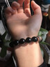 赫蒂芙 HEODIFOLE天然黑曜石手串男女生肖轉運珠本命年馬年手鏈圣誕禮物送男友父親 黑曜石【馬】大勢至菩薩 珠徑14mm 曬單實(shí)拍圖