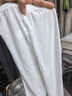 貓人女童打底褲夏季薄款兒童外穿七分褲女孩白色夏裝褲子 淺灰 150  曬單實拍圖
